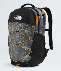 Borealis Backpack Anthracite Grey Conrad Topos Print-Summit Gold