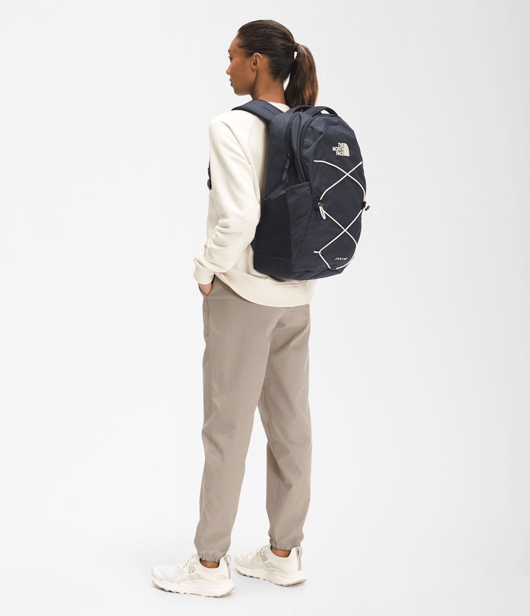 Jester Backpack Aviator Navy Light Heather/Vintage White