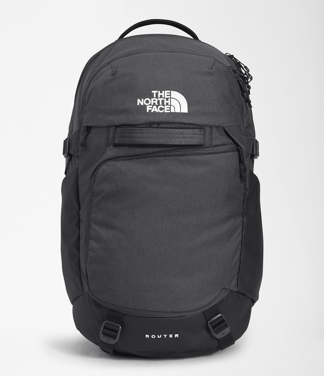 Router Backpack Asphalt Grey Light Heather/TNF Black