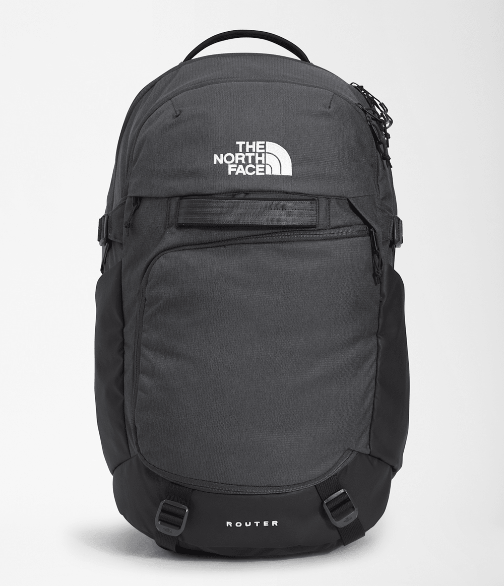 Router Backpack Asphalt Grey Light Heather/TNF Black