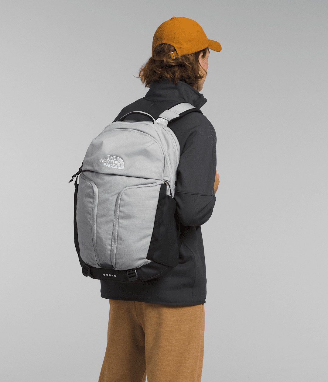Surge Backpack Meld Grey Dark Heather/TNF Black