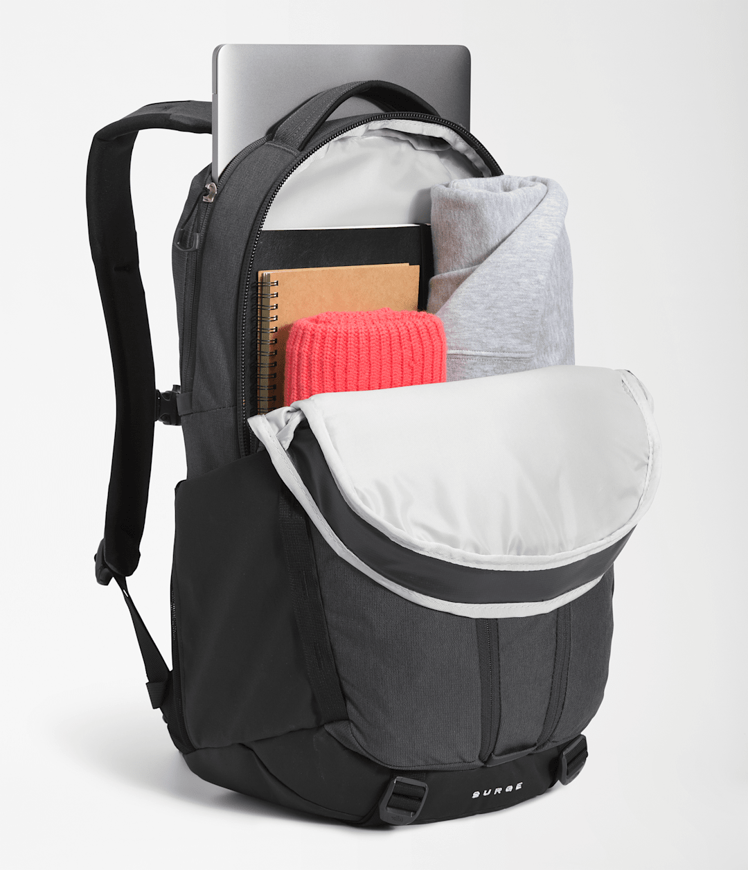 Surge Backpack Asphalt Grey Light Heather/TNF Black