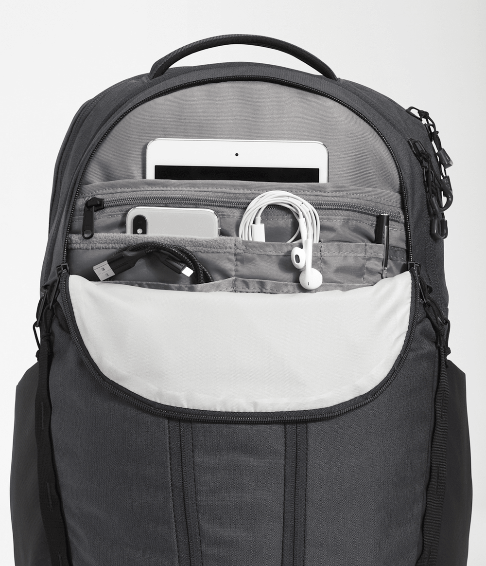 Surge Backpack Asphalt Grey Light Heather/TNF Black
