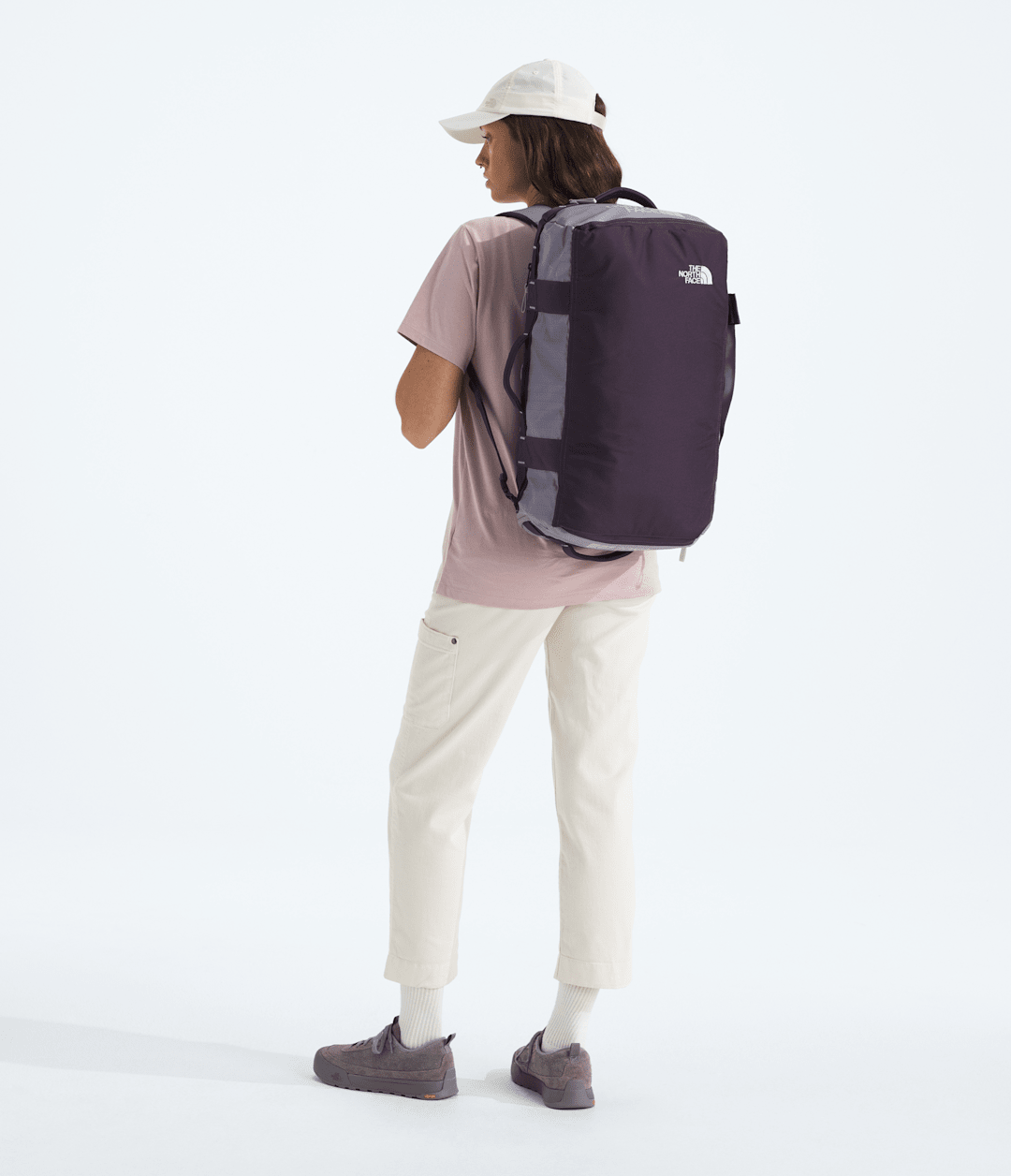 Base Camp Voyager Duffel—32L Transcendent Grey/Endless Dusk
