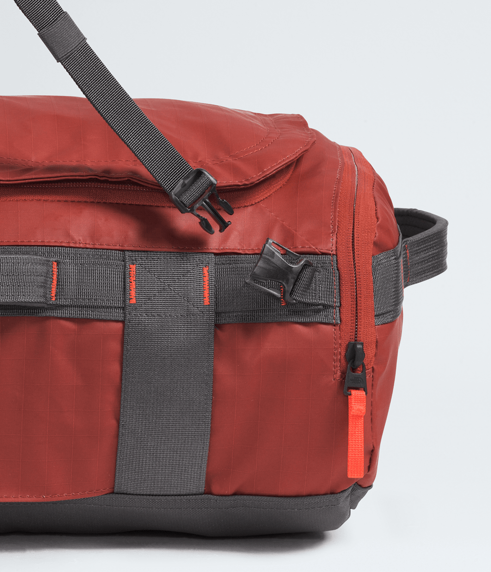 Base Camp Voyager Duffel—32L Iron Clay-Anthracite Grey-Lava Red