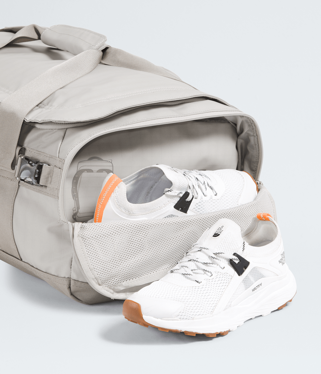 Base Camp Voyager Duffel—42L Soapstone/Stone Slab