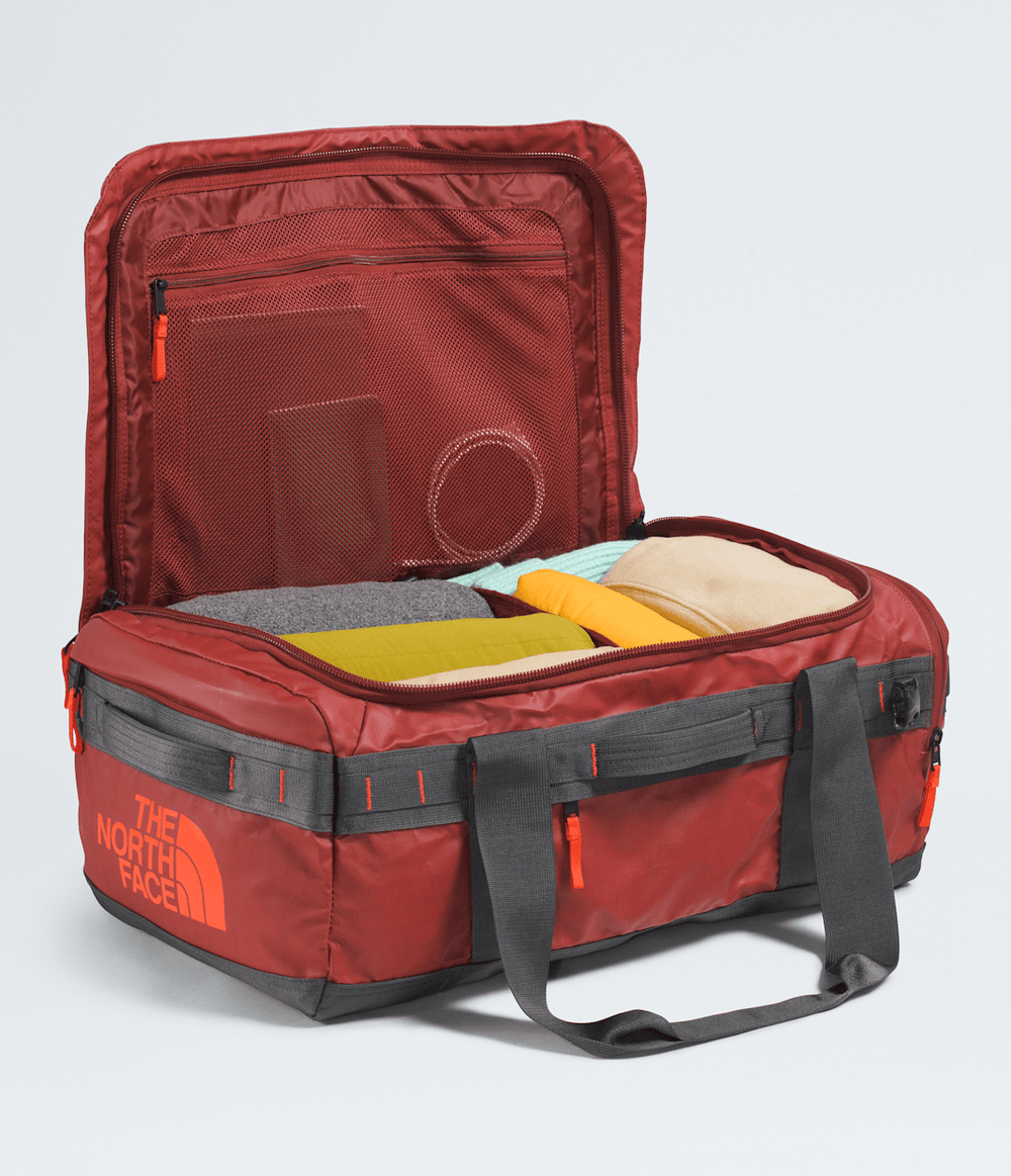 Base Camp Voyager Duffel—42L Iron Clay-Anthracite Grey-Lava Red