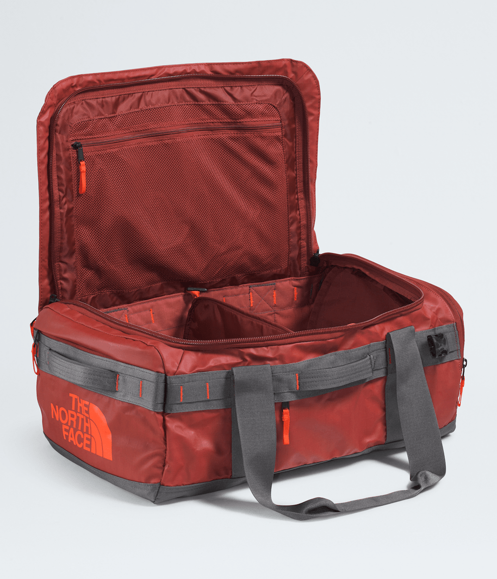 Base Camp Voyager Duffel—42L Iron Clay-Anthracite Grey-Lava Red