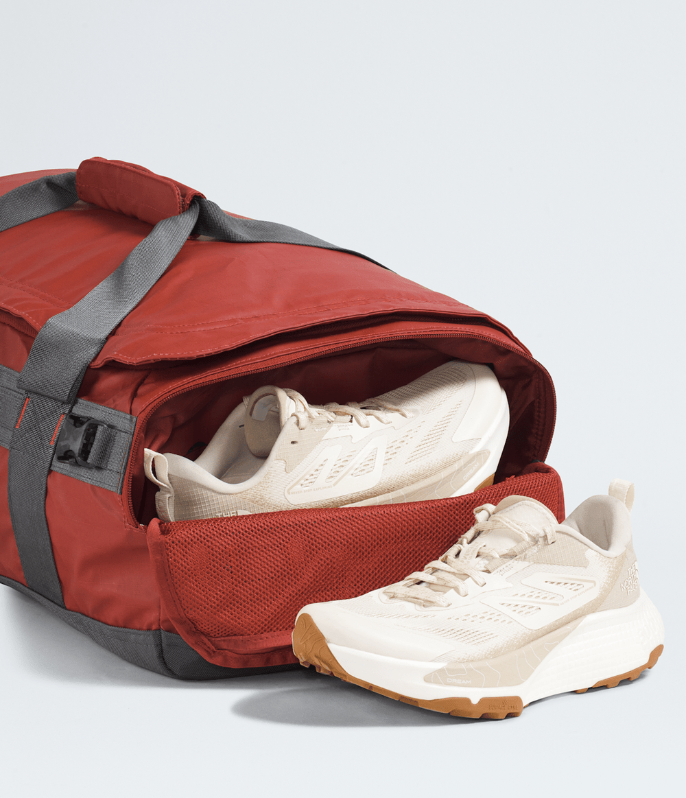 Base Camp Voyager Duffel—42L Iron Clay-Anthracite Grey-Lava Red