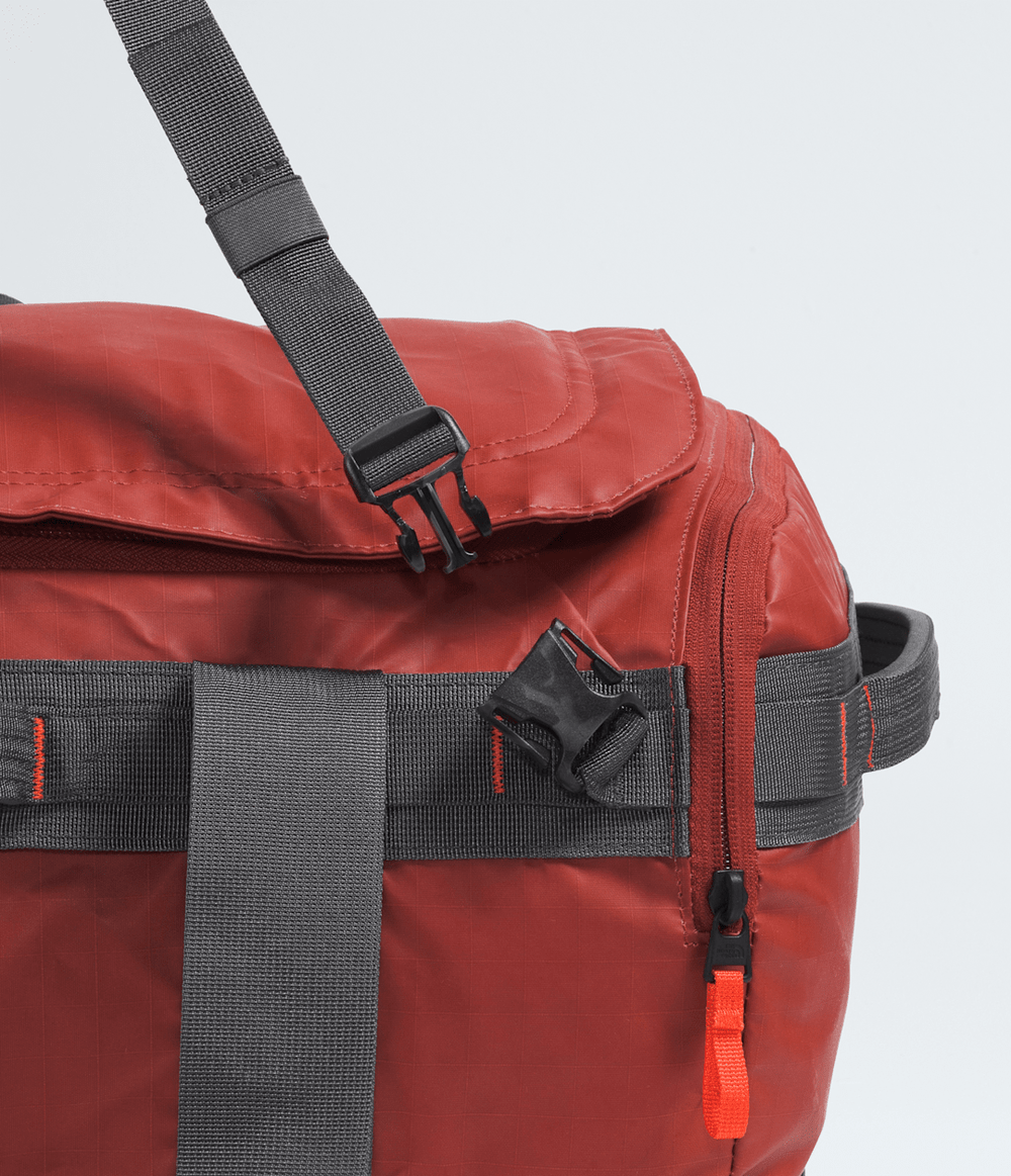 Base Camp Voyager Duffel—42L Iron Clay-Anthracite Grey-Lava Red