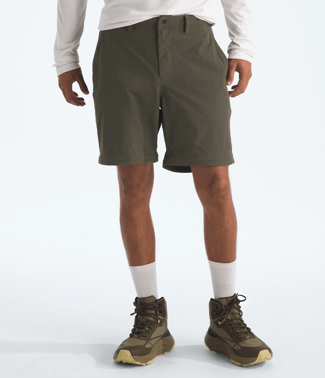 Men’s Basin Convertible Pants New Taupe Green