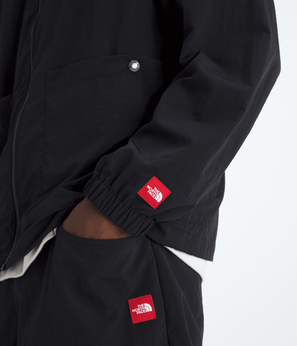 Men’s TNF™ Red Box Nylon Long-Sleeve Shirt TNF Black